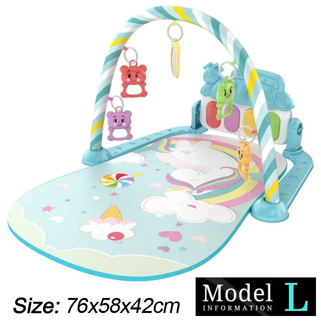 Baby piano play gym activity mat