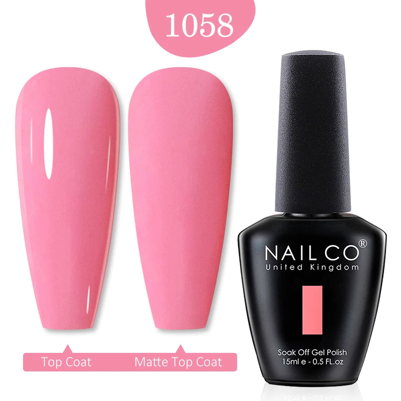 Gel Nail Polish (15ml) Semi-Permanent UV for Nail Art