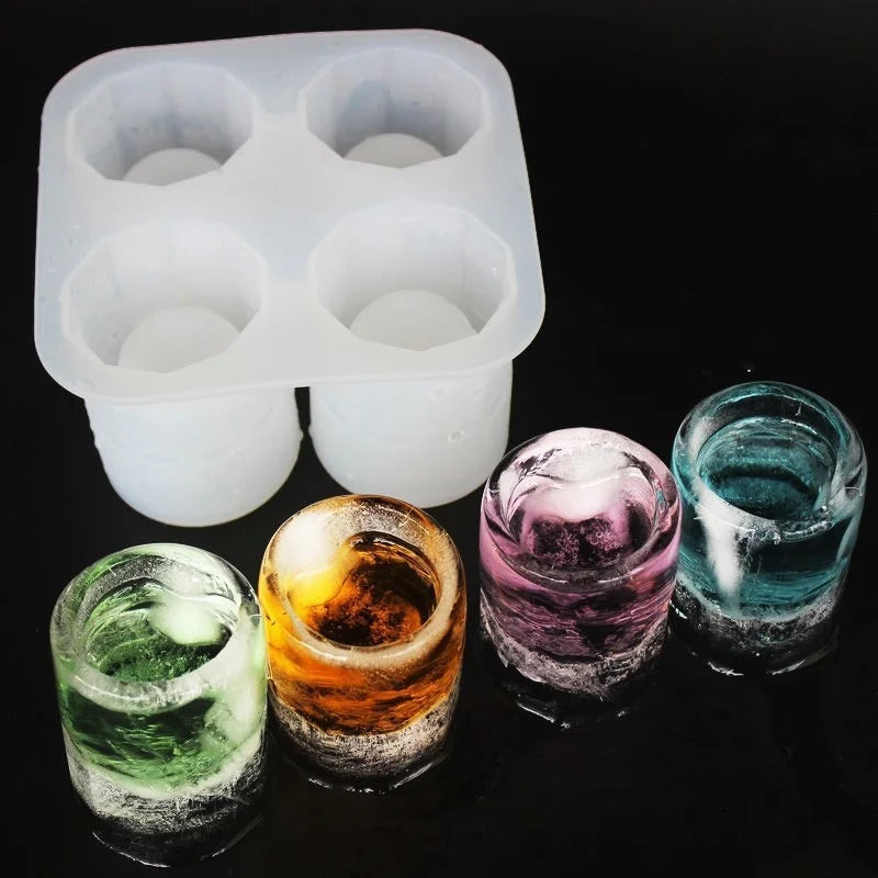 Ice Mold in the Shape of a Glass