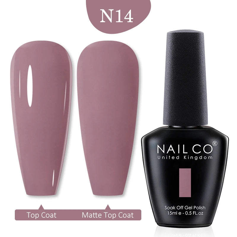 Gel Nail Polish (15ml) Semi-Permanent UV for Nail Art