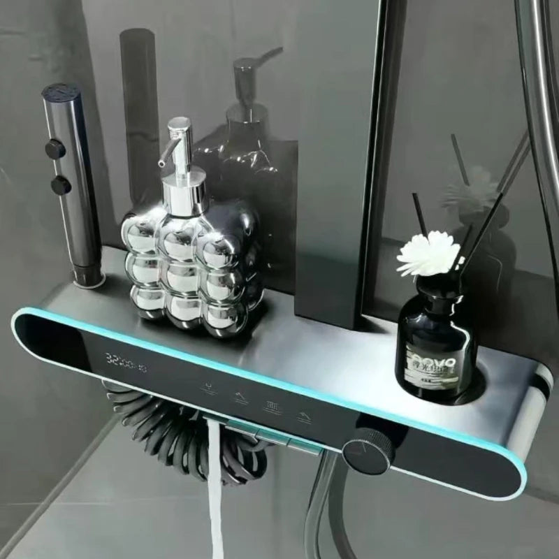 Smart 4-in-1 Shower System with Temperature