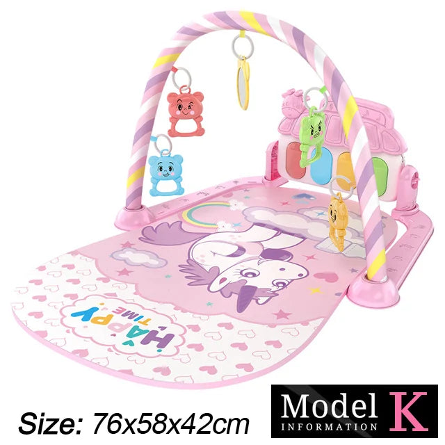 Baby piano play gym activity mat