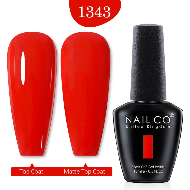 Gel Nail Polish (15ml) Semi-Permanent UV for Nail Art