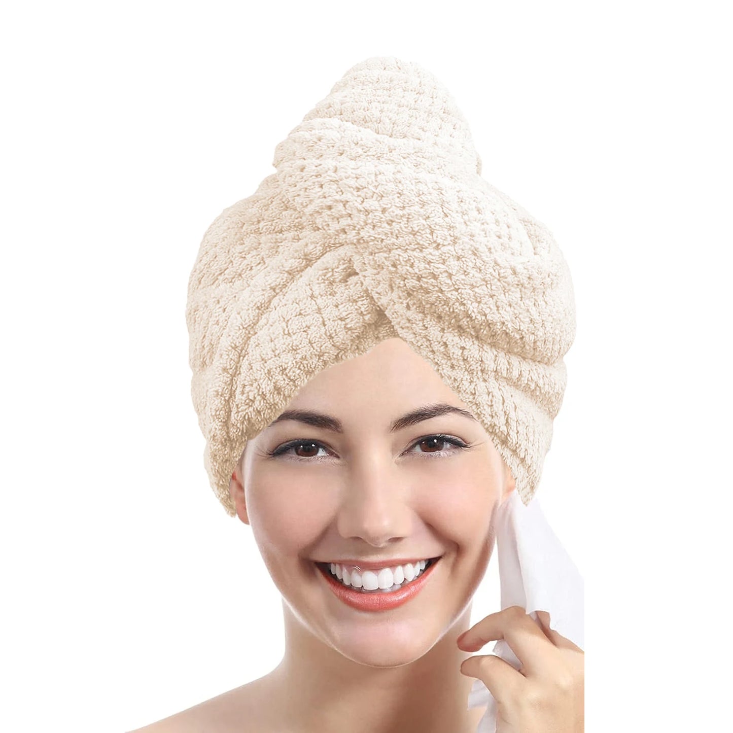 Hair turban towel for women