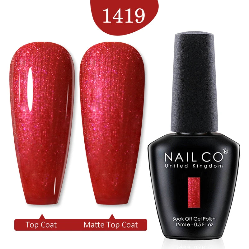 Gel Nail Polish (15ml) Semi-Permanent UV for Nail Art