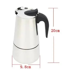 Italian espresso coffee maker moka pot
