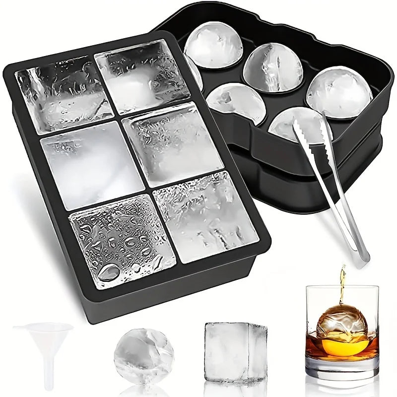 Silicone ice mold flexible ice tray