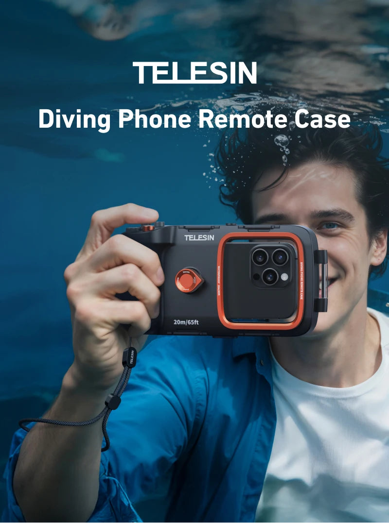 Waterproof Diving Case with Remote Control