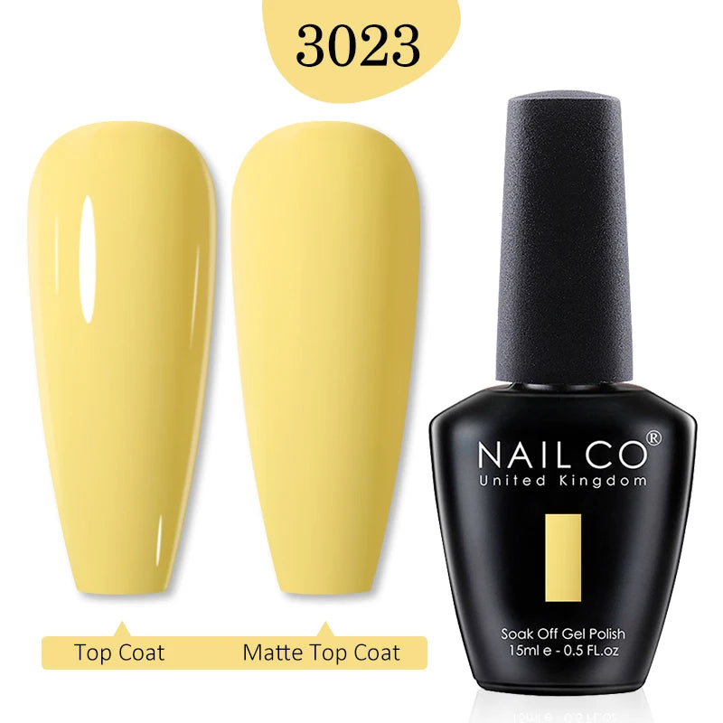 Gel Nail Polish (15ml) Semi-Permanent UV for Nail Art