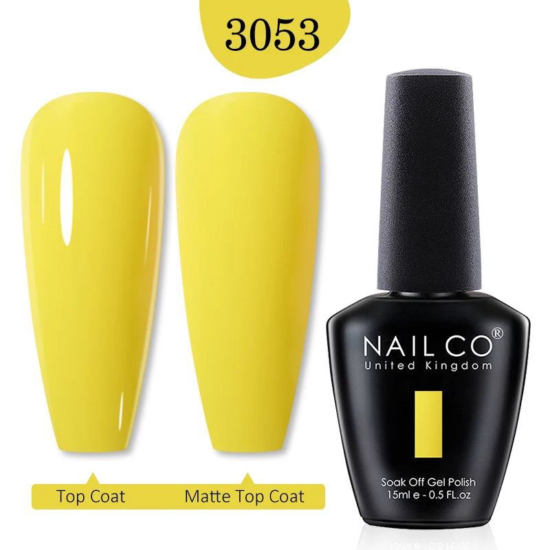 Gel Nail Polish (15ml) Semi-Permanent UV for Nail Art