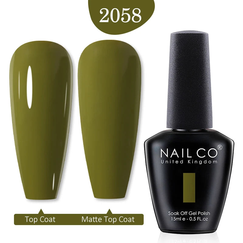 Gel Nail Polish (15ml) Semi-Permanent UV for Nail Art