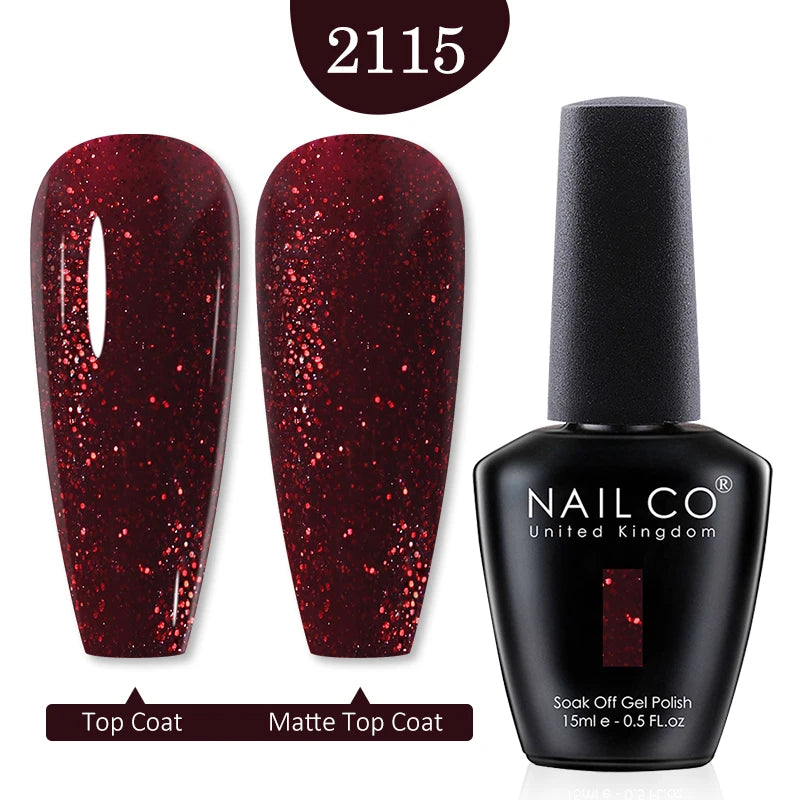 Gel Nail Polish (15ml) Semi-Permanent UV for Nail Art