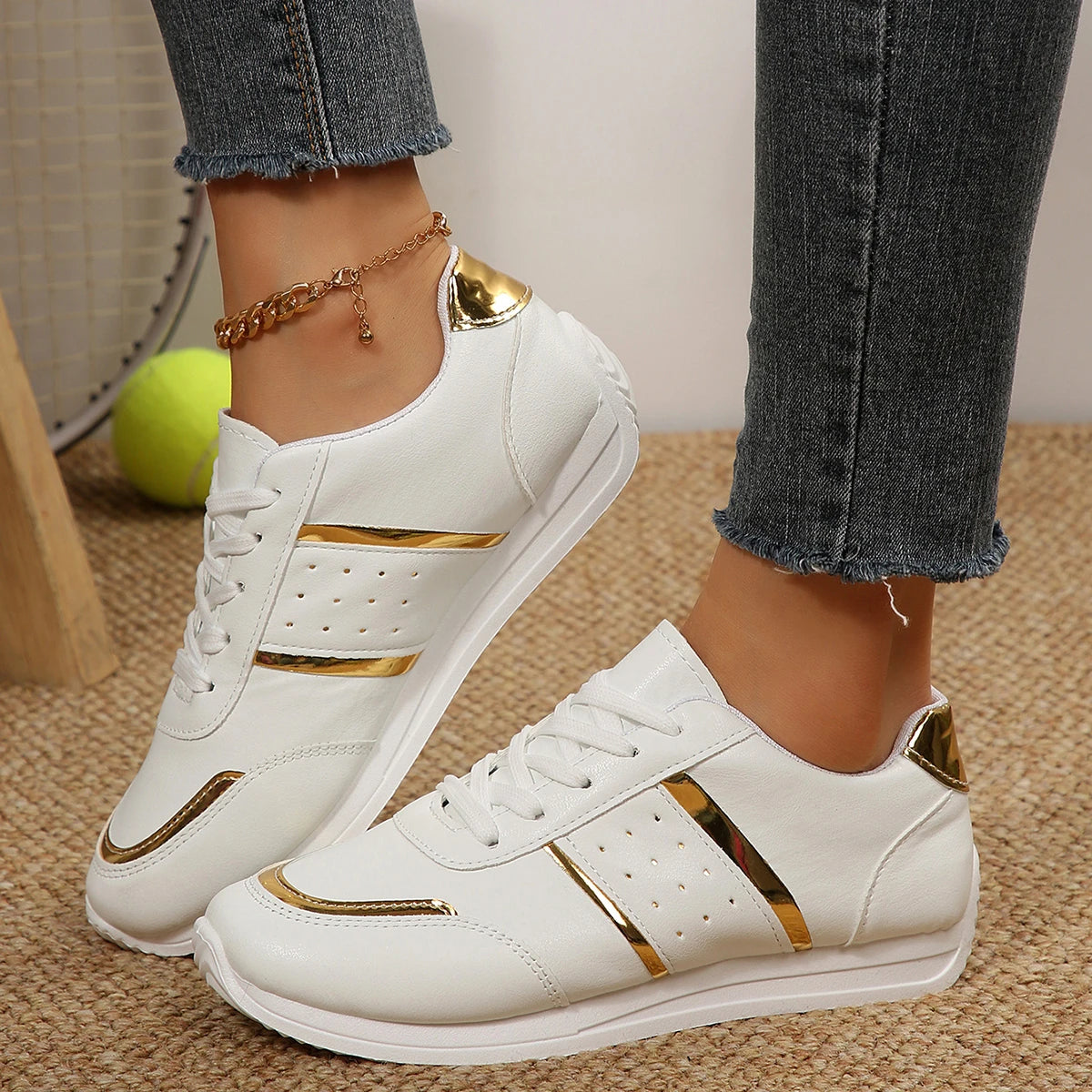 Womens Casual Sneakers | Lightweight Breathable Shoes