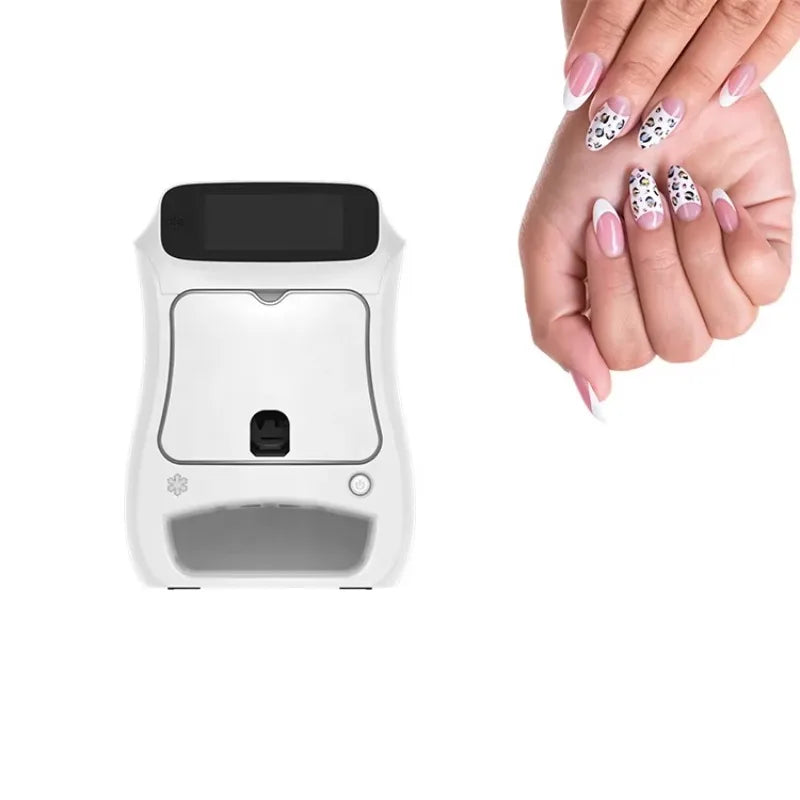 Professional 3D Nail Printer | Automatic Digital Nail Art Machine for Salon and Home Use (DIY)