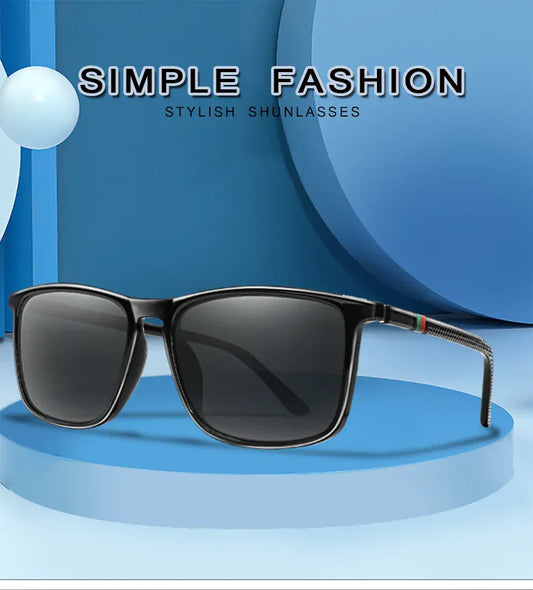Look for it here A-Unisex Polarized Sunglasses - Vintage Square Frame with UV400 Protection