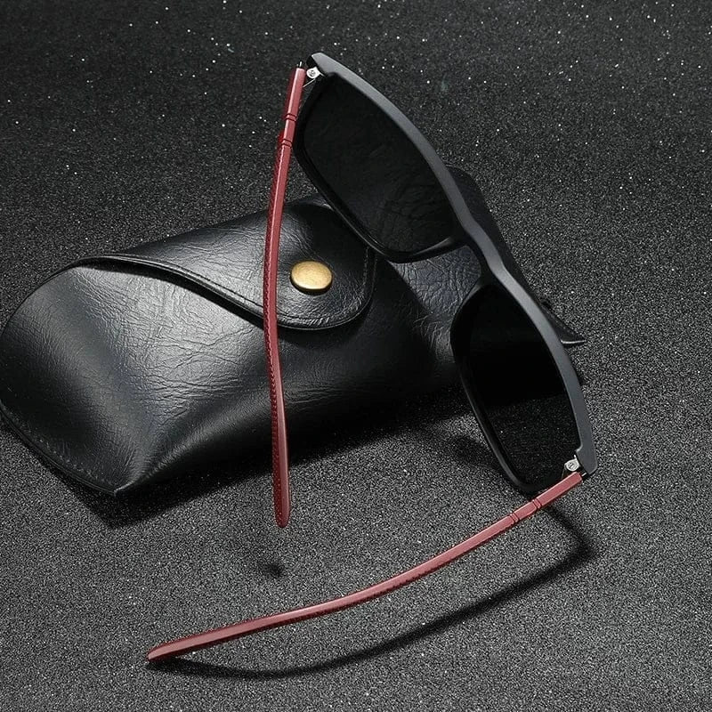 Look for it here A-Unisex Polarized Sunglasses - Vintage Square Frame with UV400 Protection