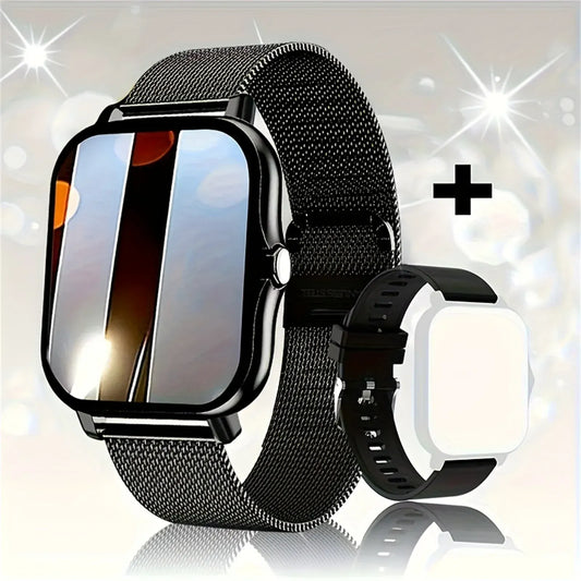 Look for it here Black E-Unisex Smartwatch with Bluetooth Calls - App Notifications and Compatible with iPhone and Android