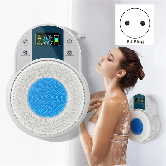 Look for it here H-Rechargeable Electric Shower Brush - Wall Mounted, with Smart Features