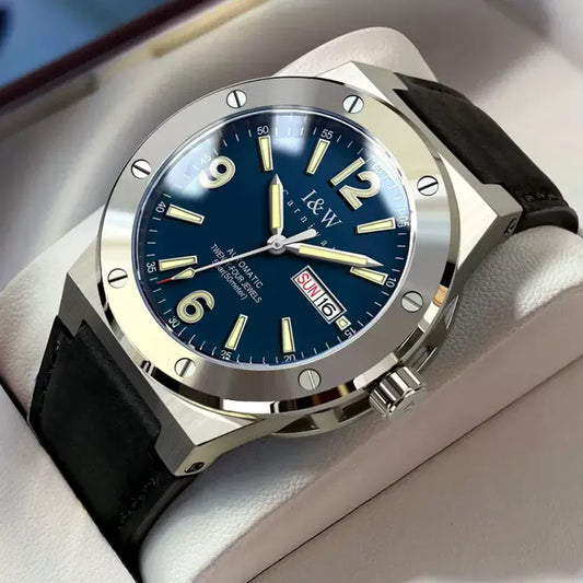 Look for it here J-CARNIVAL Men's Automatic Sport Watch 50M Waterproof